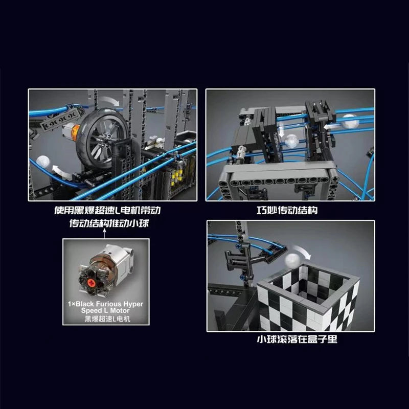 MOULD KING - 26002 De Great Ball Contraption Marble Run