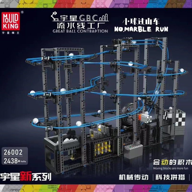 MOULD KING - 26002  De Great Ball Contraption Marble Run
